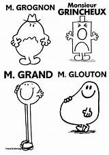 Monsieur Madame Coloriage Grognon Grincheux Glouton Colorier Imprimer Mme Hargreaves Incroyable Maternelle Visiter Livre Imprimé sketch template