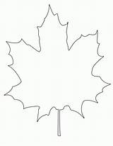 Maple Leaf Coloring Printable Printables Fall Outline Leaves Arts Crafts Autumn Color Estaciones Colouring Clip Popular Getcolorings Thanksgiving Getdrawings Choose sketch template