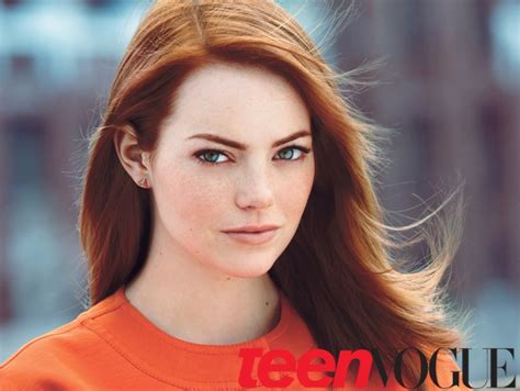 Emma Stone Teen Vogue Cover Sexy