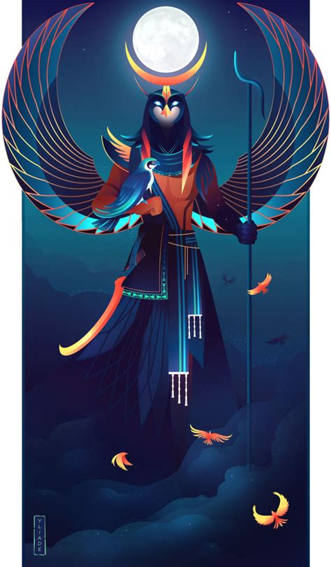 Khonsu ~ Egyptian Gods By Yliade On Deviantart Egyptian Deity