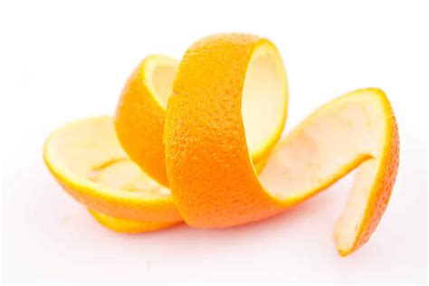 orange peel   aromatic part   fruit