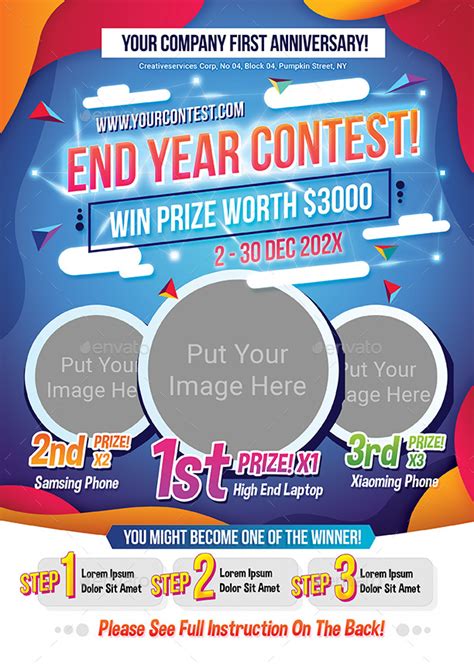 contest flyer  shamcanggih graphicriver