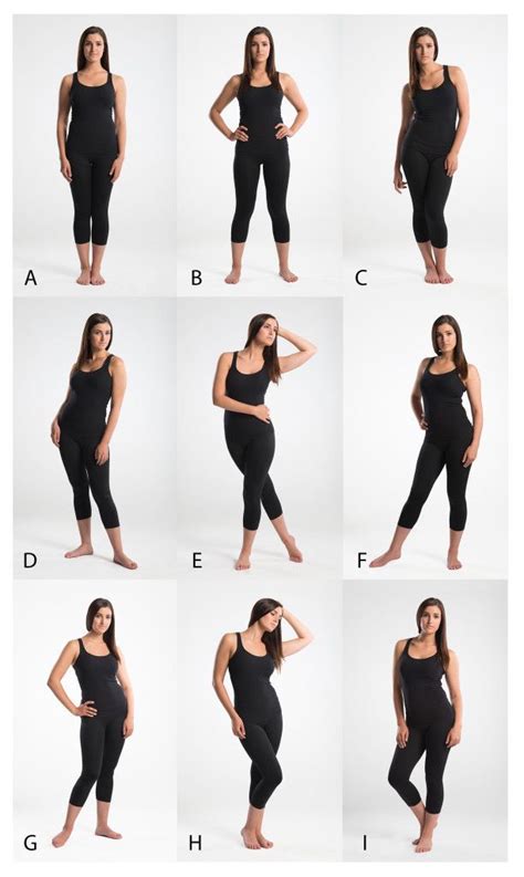 posing charts  photographers rockynook female pose reference