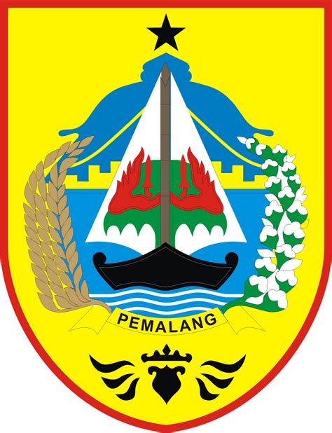 Logo Kabupaten Pemalang Provinsi Jawa Tengah Logo Lambang Indonesia