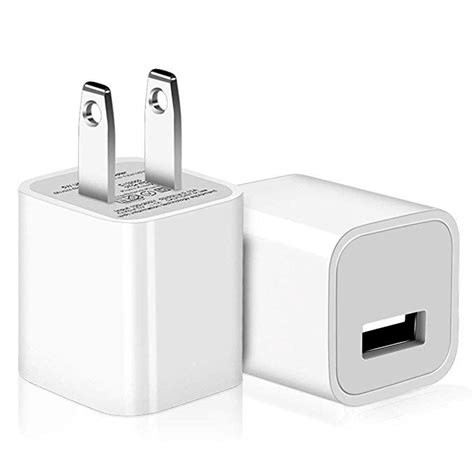 wall charger  apple picloo  pack av  port usb power adapter