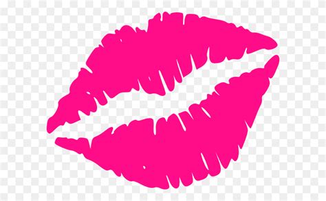 Hot Pink Lips Clip Art Lips Clipart Stunning Free