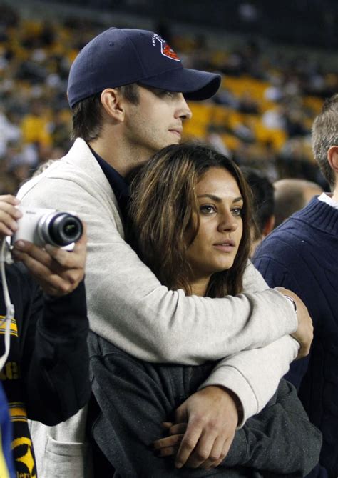 mila kunis and ashton kutcher best quotes about each other popsugar celebrity