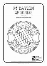 Bayern Coloring Pages Logos Soccer Fc Cool Logo Munchen Club Clubs Kids Football Tulip Simple Easy Team Munich Teams Zum sketch template