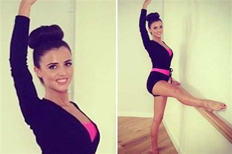Bendy Ballet Babe Lucy Mecklenburgh Gets Flexible With