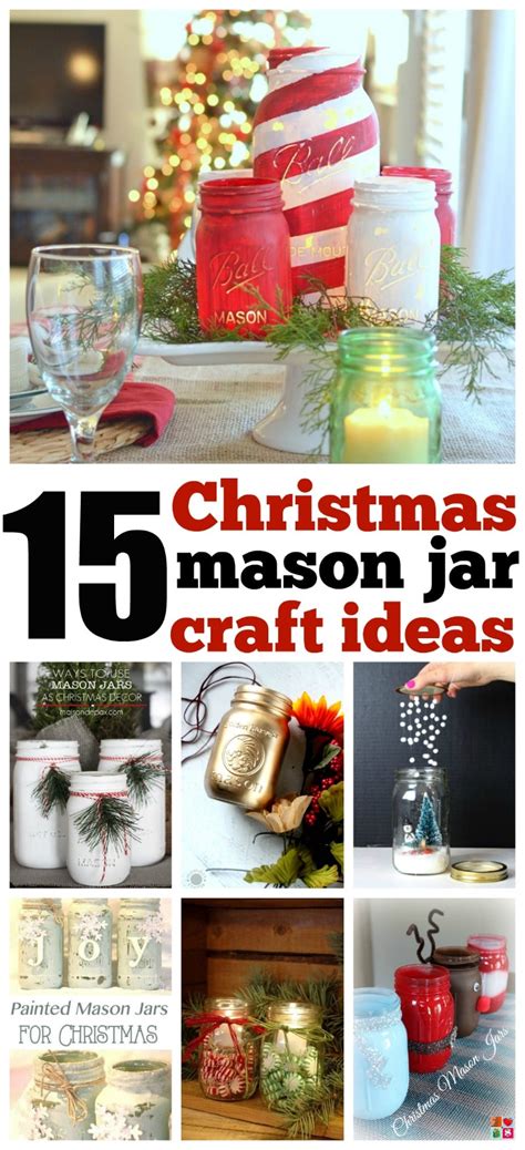 amazing mason jar christmas crafts