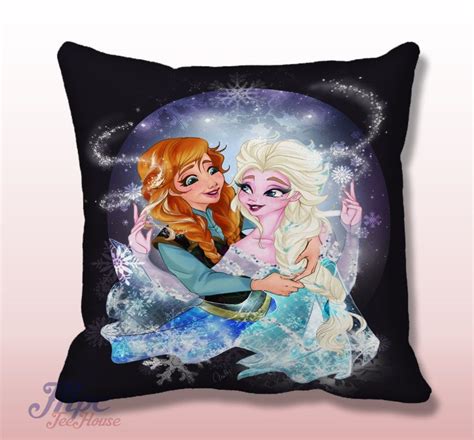Disney Elsa And Anna Frozen Thow Pillow Cover Thow Pillows Indoor