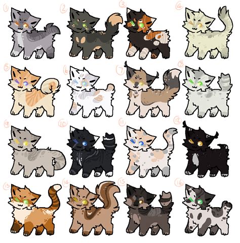 warrior cats adopts pay to adopt wta by buff spud on