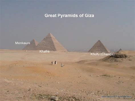Egypt 4 Great Pyramids Of Giza And The Sphinx