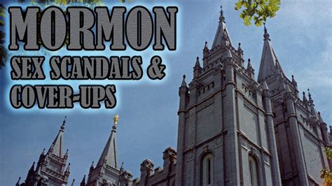 mormon sex scandals and cover ups youtube