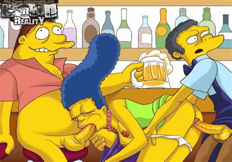 Marge Simpson Blows Bar Patrons Marge Simpson S Oral