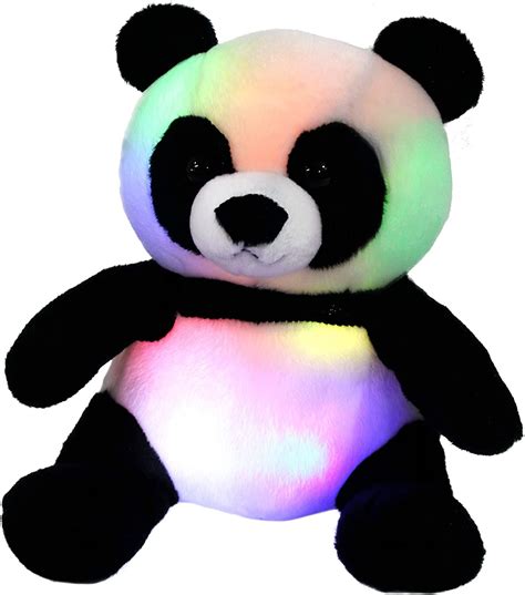 led panda stuffed animal panda stuffed animal panda gifts plush toys