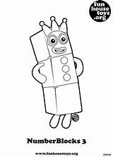 Numberblocks Colouring Numberblock Colorear 색칠 공부 Insect Eyfs Funhousetoys sketch template