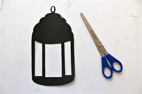 ramadan lantern craft  template nurturestore