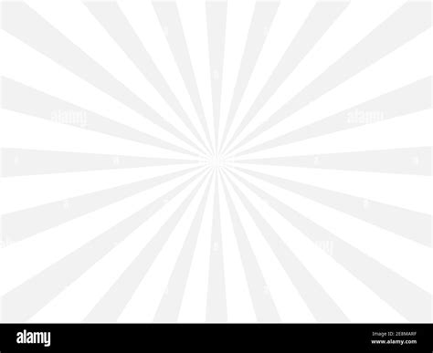 Sunlight Rays Grey And White Color Burst Background Sun Beam Ray