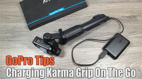 charging  gopro karma grip    air photography gopro drones   cameras