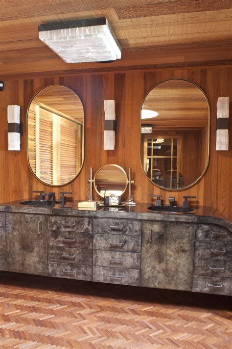 Kelly Wearstler Interiors Seal Beach Residence Master Bathroom