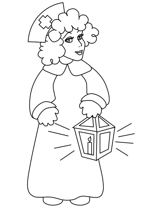 nurse coloring pages  kids coloring home