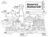 Zoroastrians Nowruz Navroz Mubarak Enjoy sketch template