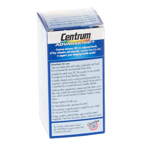 centrum advance   tablets vitamins chemist direct