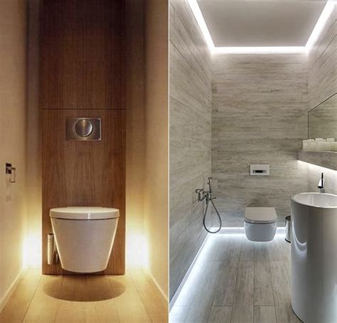 bad modern gestalten mit lichtkleines badezimmer ideen mit indirekter