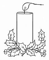 Candle Drawing Birthday Coloring Pages Getdrawings sketch template