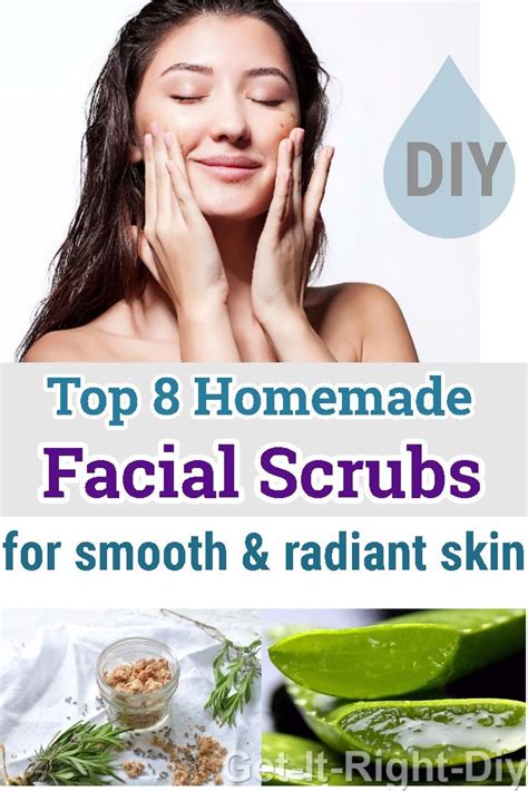 best homemade face scrub recipes easily diy facial scrub recipe face