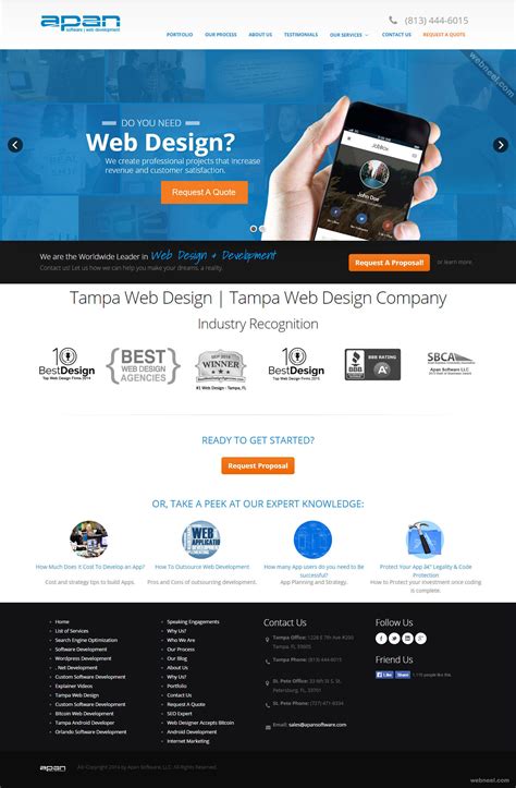 top design company tampa web design florida