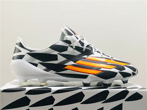 adidas  adizero fg world cup  running white neon orange