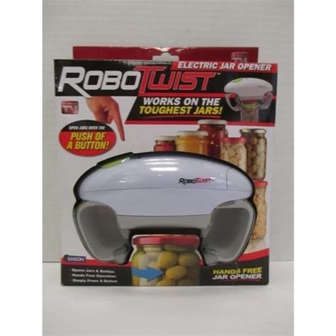 robo twist robo twist electric jar opener small white  ebay