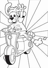 Slush Puppie Games Colouring Fun Pooch sketch template