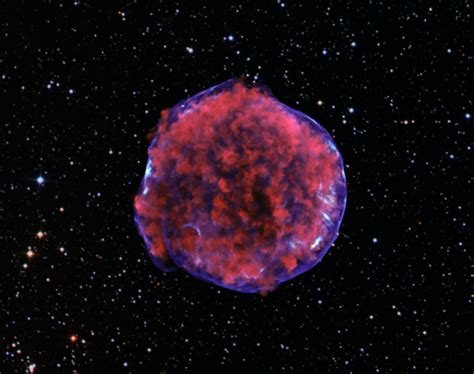 Astronomy Cmarchesin Tycho S Supernova Remnant Exploding
