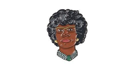 shirley chisholm enamel pin famous women in history ts popsugar love and sex photo 52
