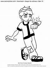 Omnitrix Template Ben10 Coloring Pages Big sketch template