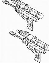 Nerf Gun Coloriage Imprimer Kolorowanki Waffe Dzieci Ausmalbilder Ausmalbild Wydruku Bestcoloringpagesforkids Kategorien sketch template