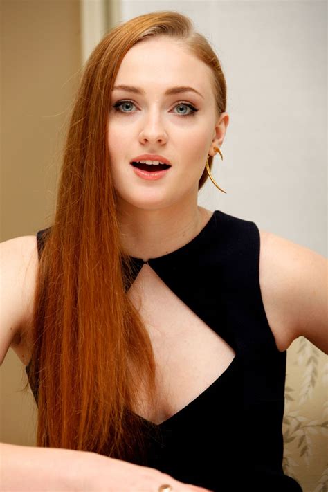 sophie turner game of thrones season 5 press conference in beverly hills