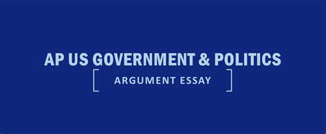 ap  government  politics argument essay kaplan test prep