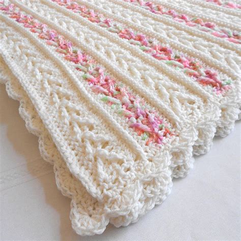 afghan  arrow stitch crochet pattern styles idea