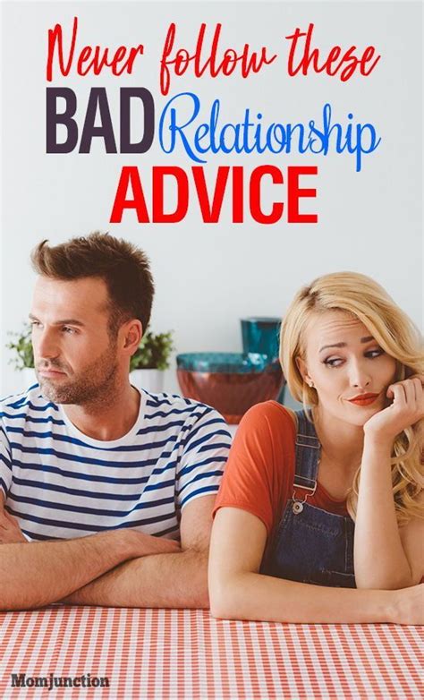 5 pieces of bad relationship advice you should never follow as