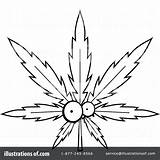 Leaf Marijuana Clipart Weed Drawing Cannabis Cartoon Pot Coloring Draw Trippy Thoman Cory Illustration Pages Royalty Getdrawings Rf sketch template