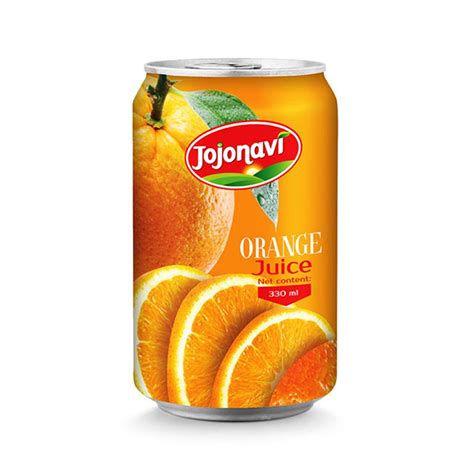 Jojonavi Natural Orange Juice 330ml