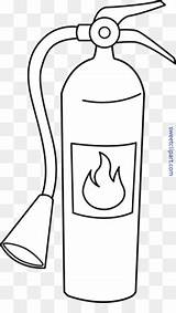 Extinguishers Firefighter sketch template