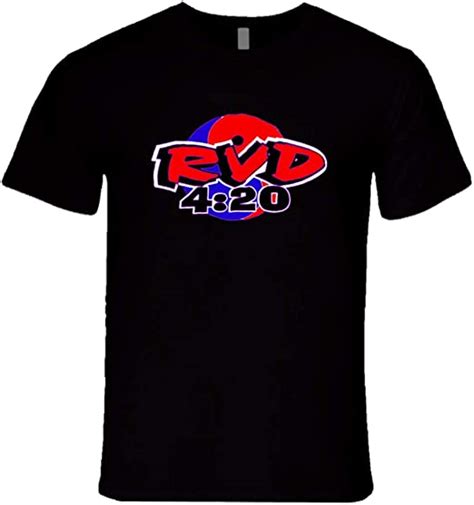rob van dam 4 20 retro classic hardcore ecw wrestling t shirt reissue