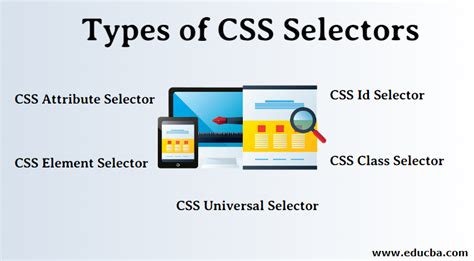 types  css selectors  top  variety  css selectors