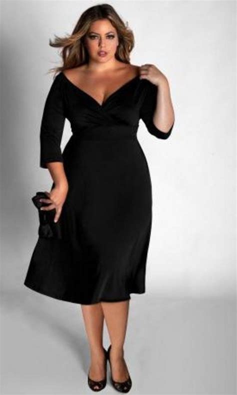 flattering  size cocktail dresses  size black outfit ideas