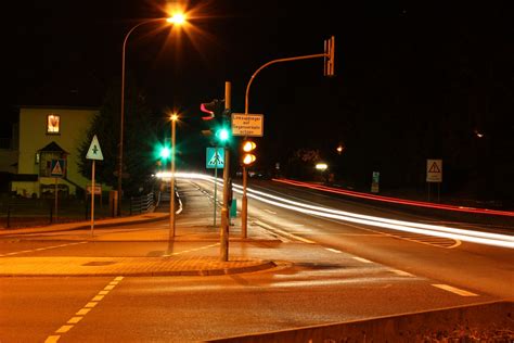 images road night highway asphalt dark darkness street